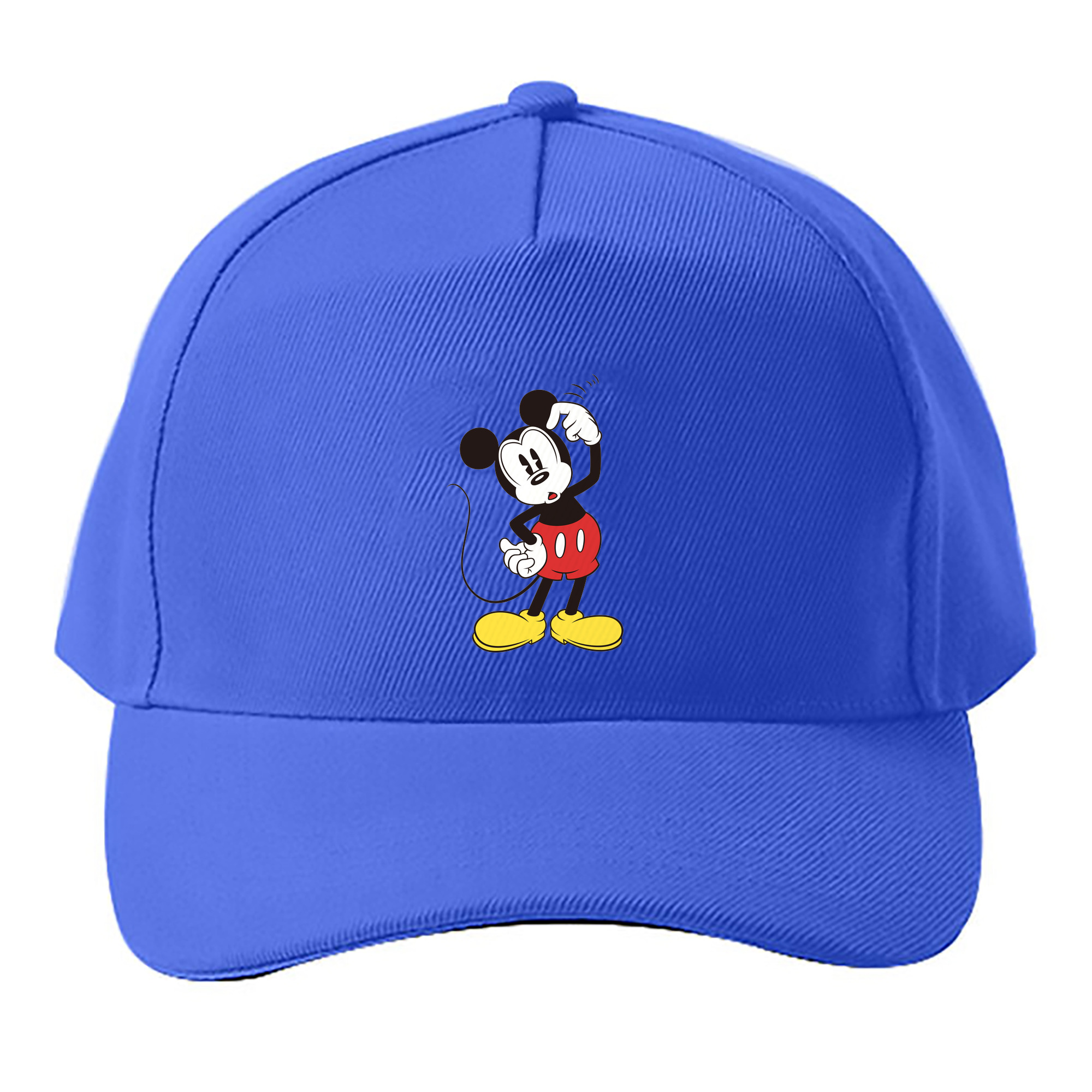 （画像用） ミッキーマウス Mickey Mouse ベースボールキャップ 綿100％ 男女兼用 帽子 スポーツ